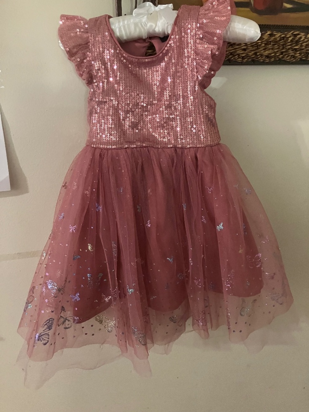 Beautiful butterfly dress